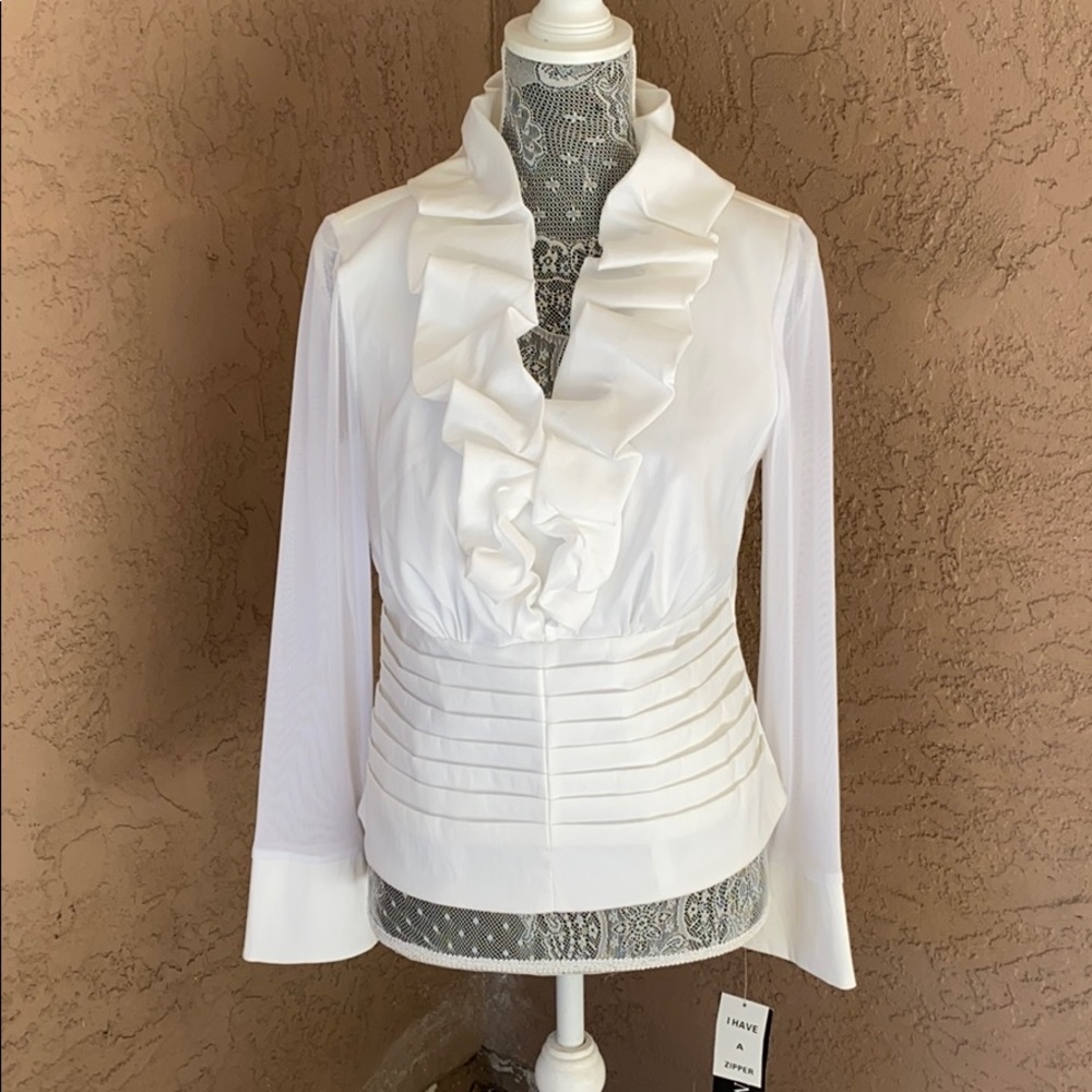 Evening long sleeve blouse.